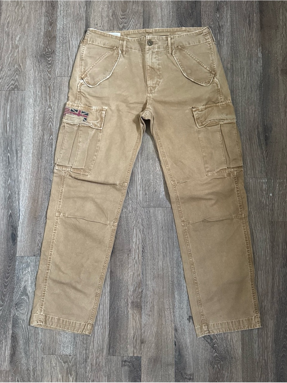 Denim & Supply Ralph Lauren Tan Cargo Pants